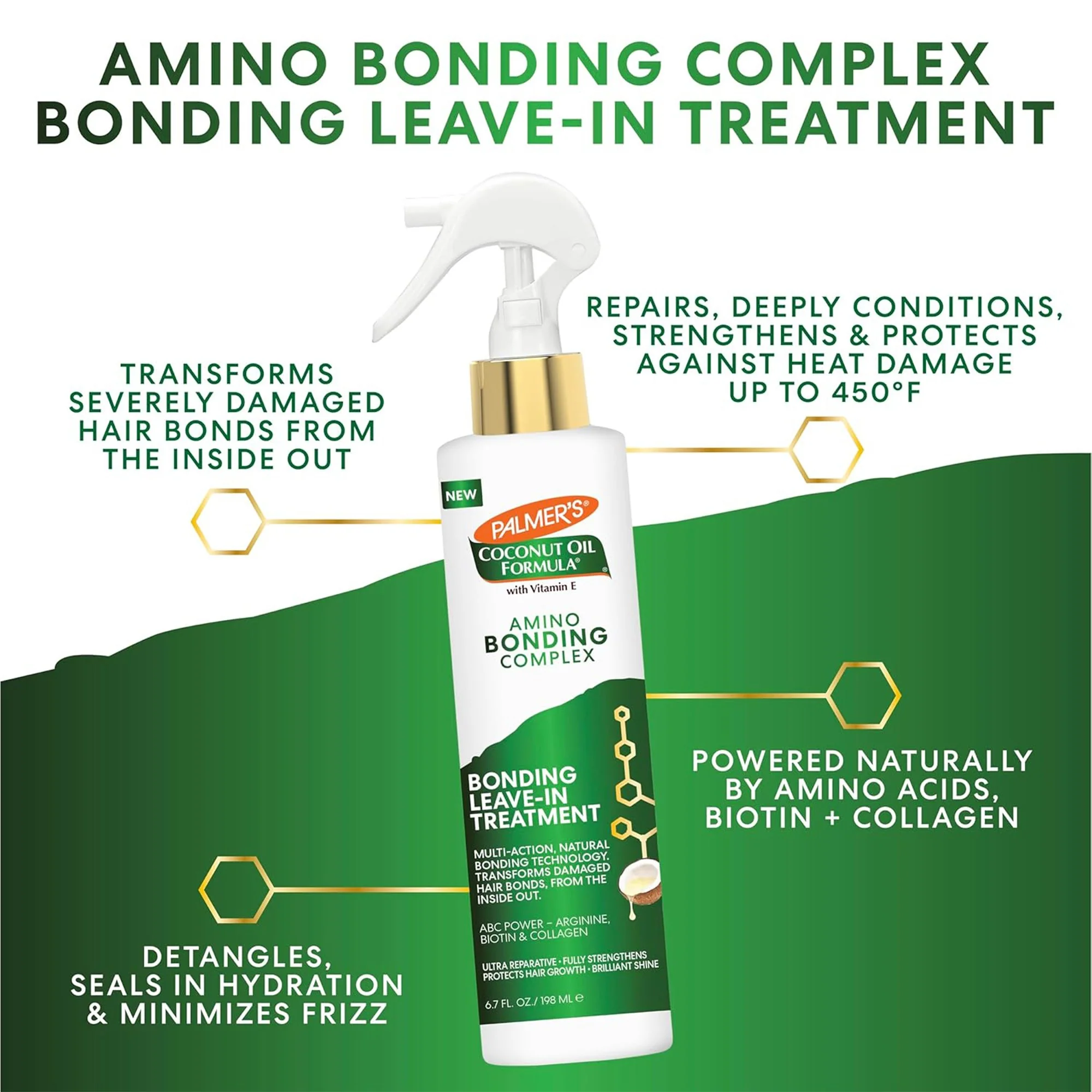 Palmer's Amino Bonding Complex Leave-In Treatment 198ml - Image 4