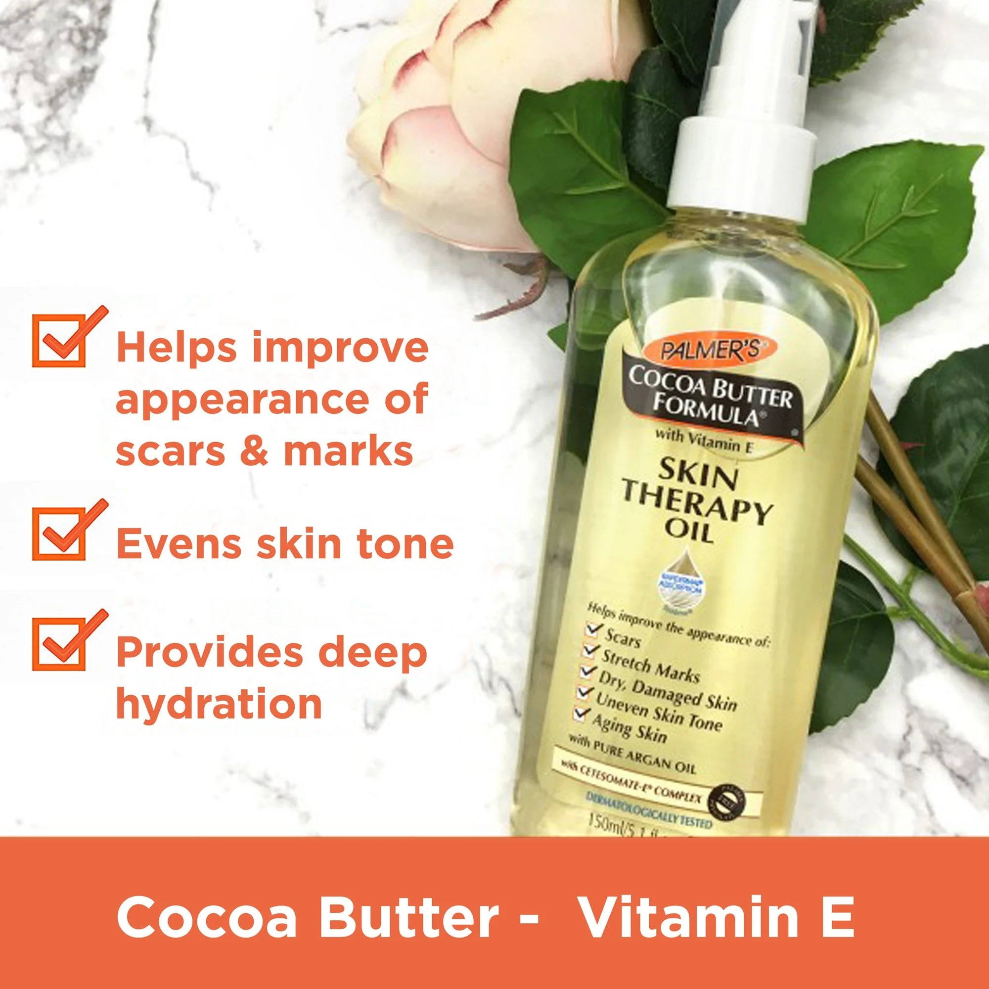 Palmer's Cocoa Butter Skin Therapy Oil 60ml - Image 2