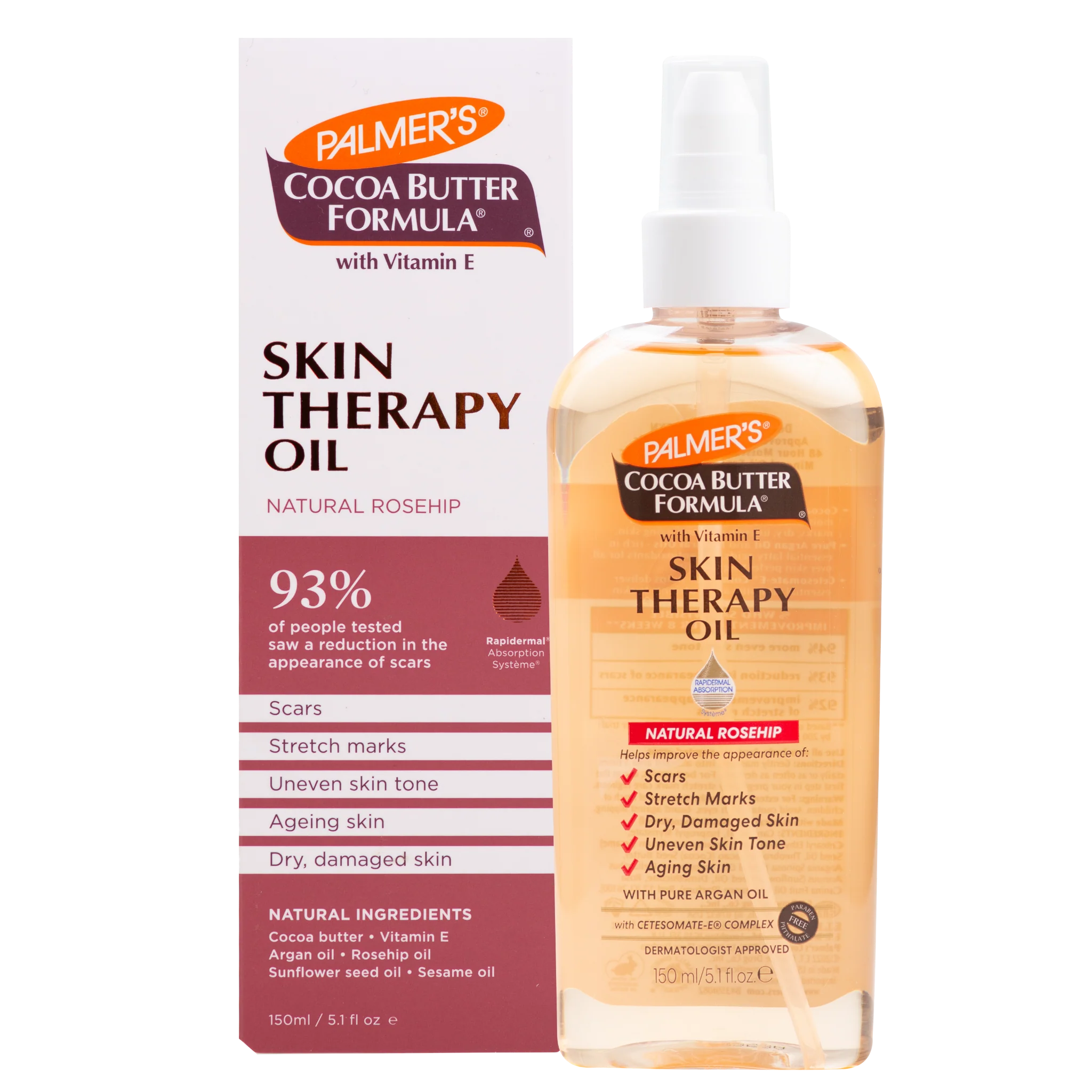 Palmer's Cocoa Butter Skin Therapy Oil Rosehip Scent 150ml