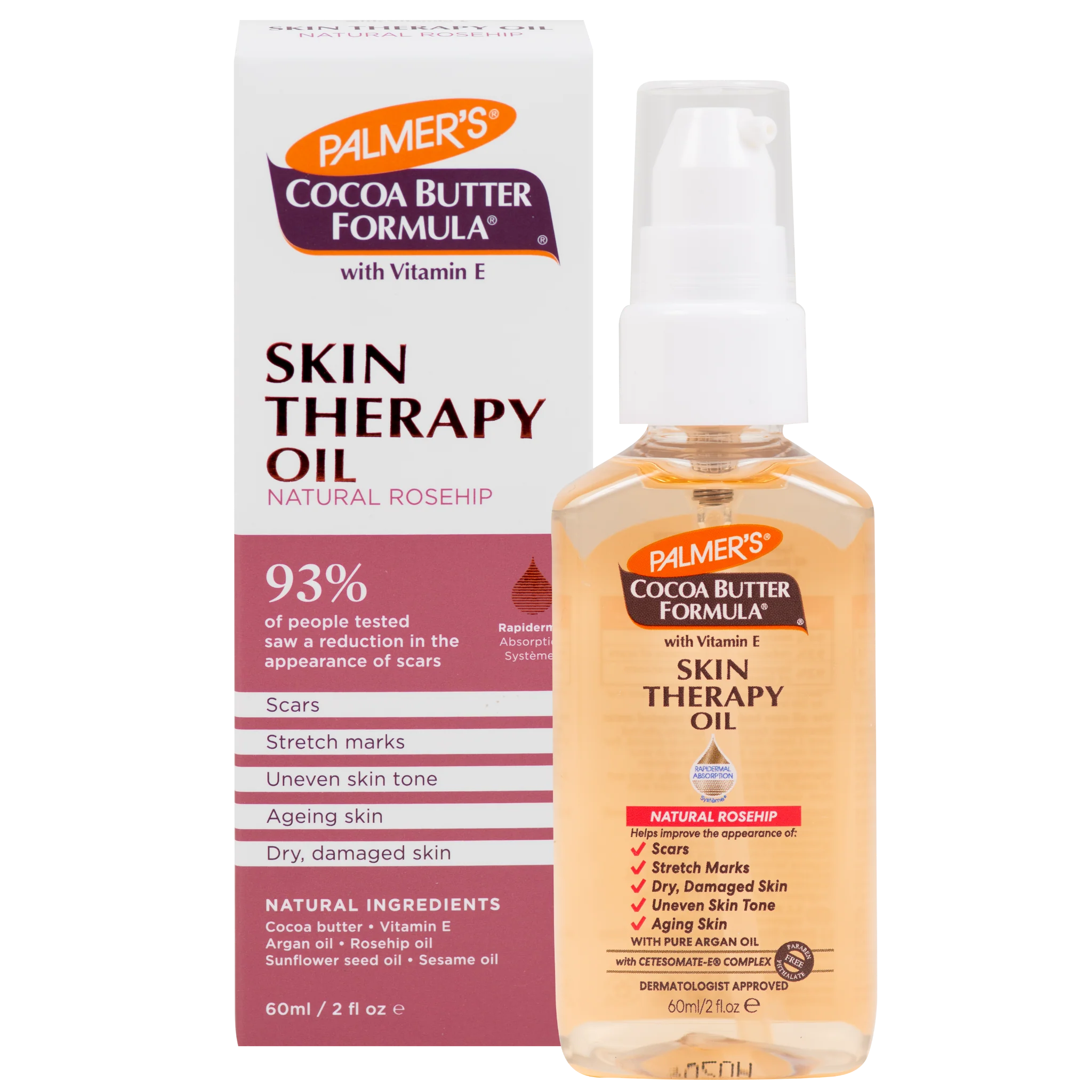 Palmer's Cocoa Butter Skin Therapy Oil Rosehip Scent 60ml