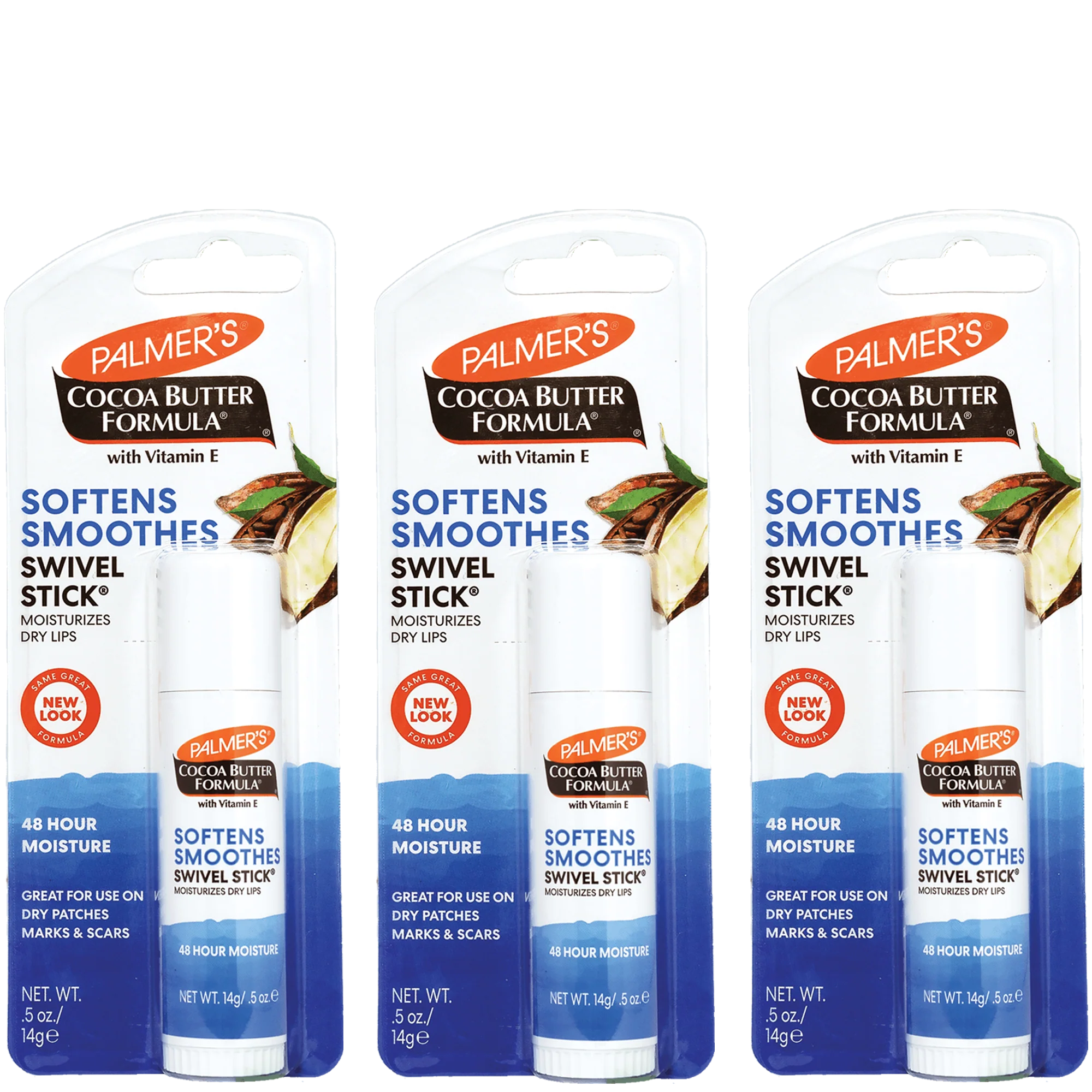 Palmer's Cocoa Butter Swivel Stick Triple Pack Bundle