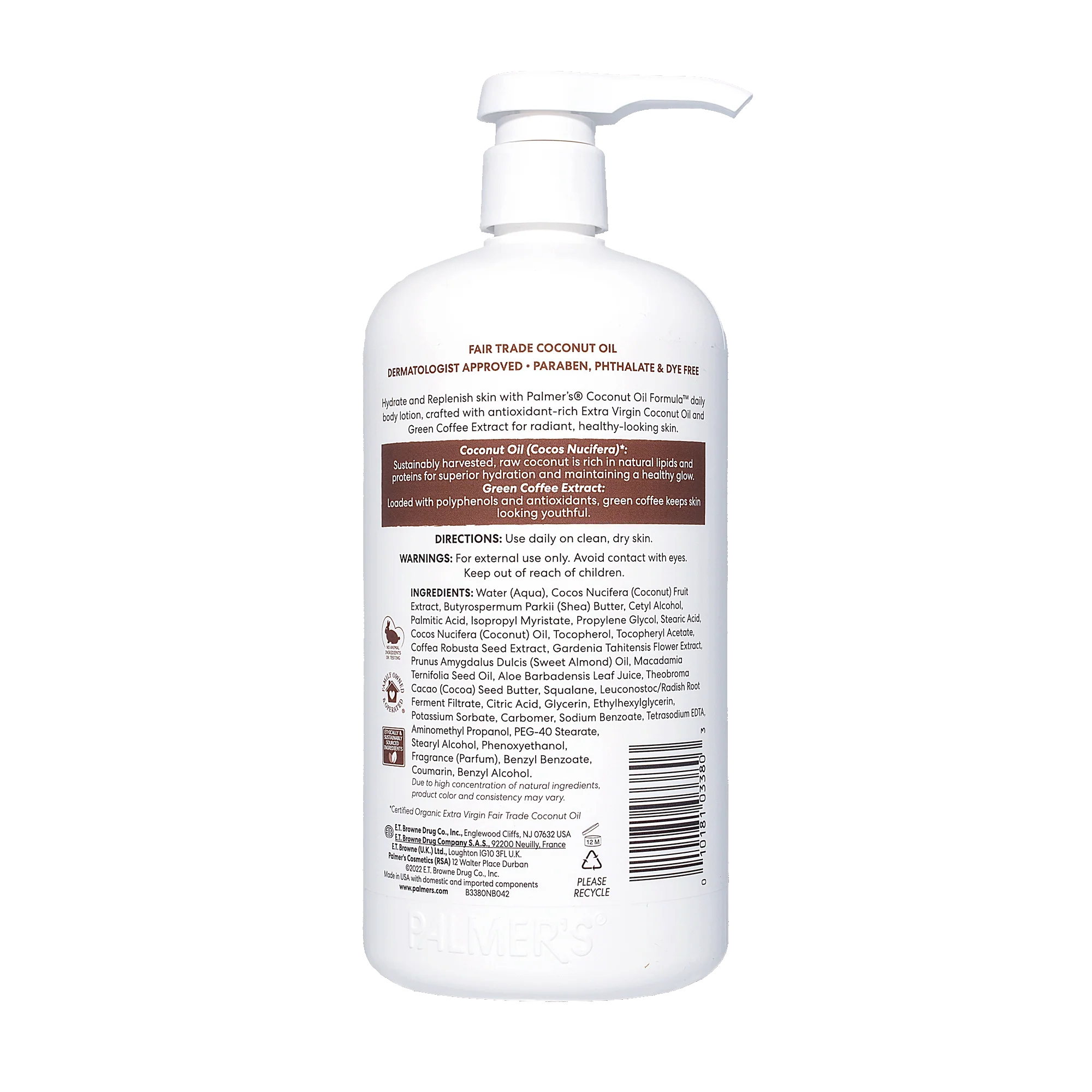 Palmer's Coconut Oil Body Lotion 1 Litre - Image 2