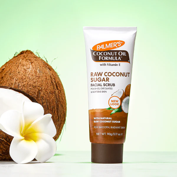 Palmer's Raw Coconut Sugar Facial Scrub 90g - Image 2