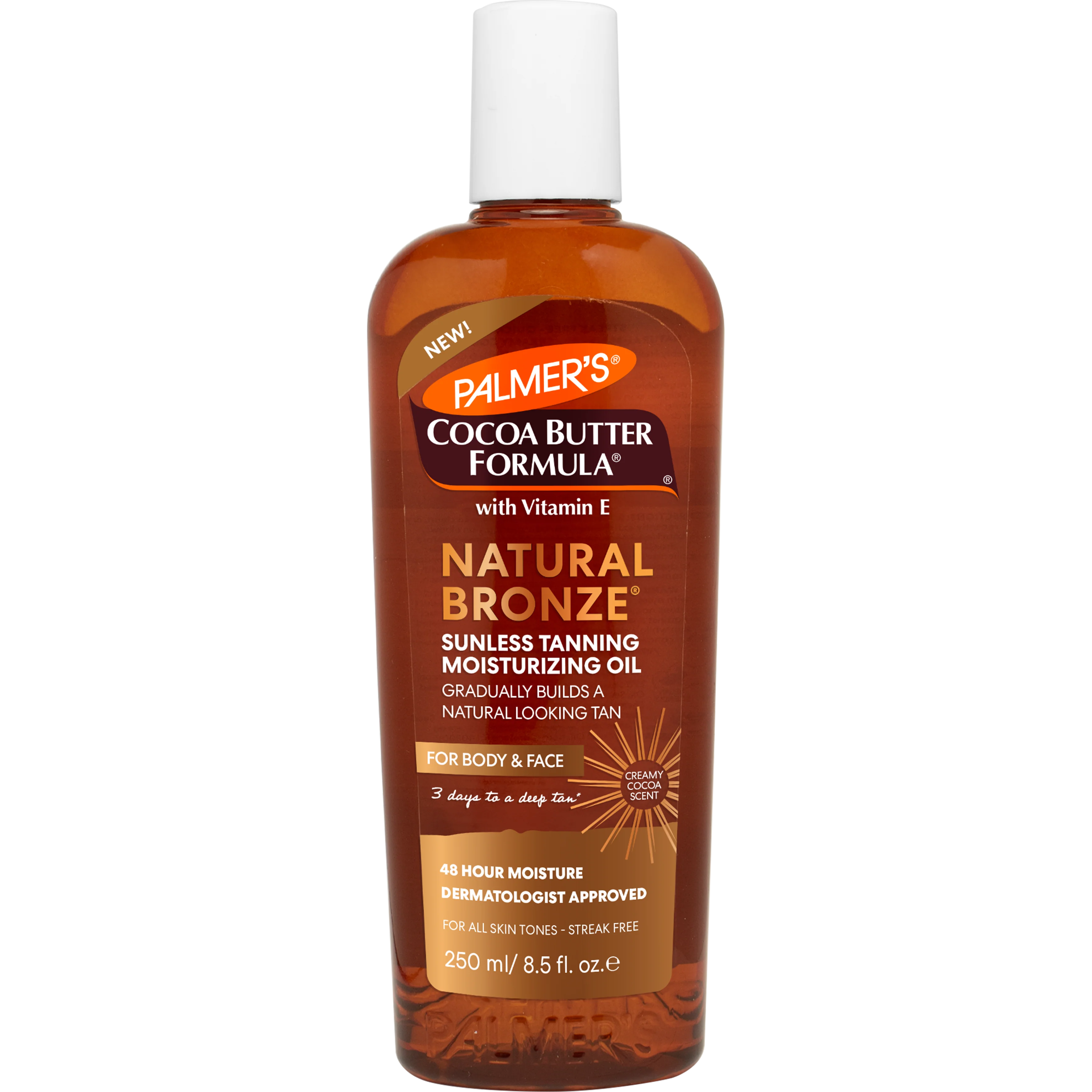 Palmer's Natural Bronze Sunless Tanning Oil 250ml