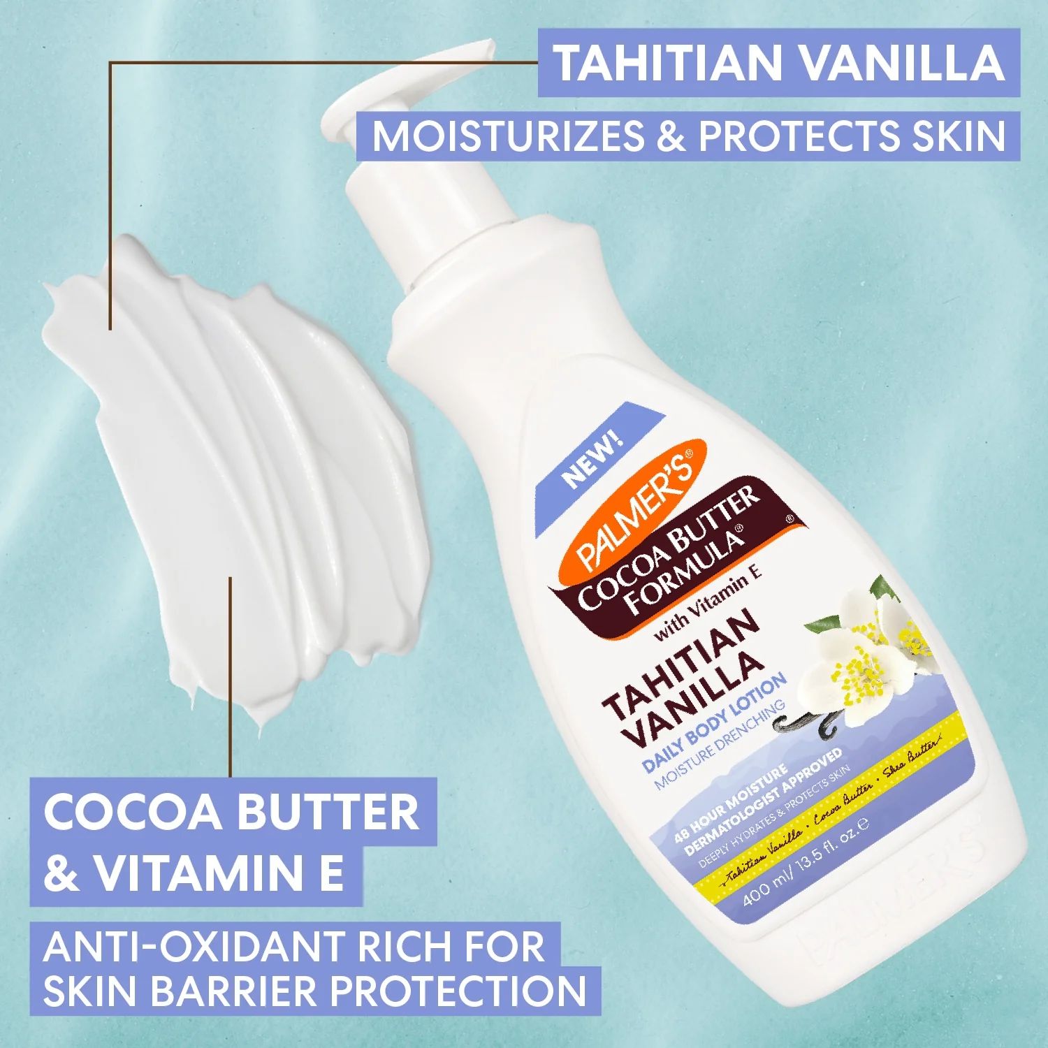 Palmer's Tahitian Vanilla Body Lotion 591ml - Image 2
